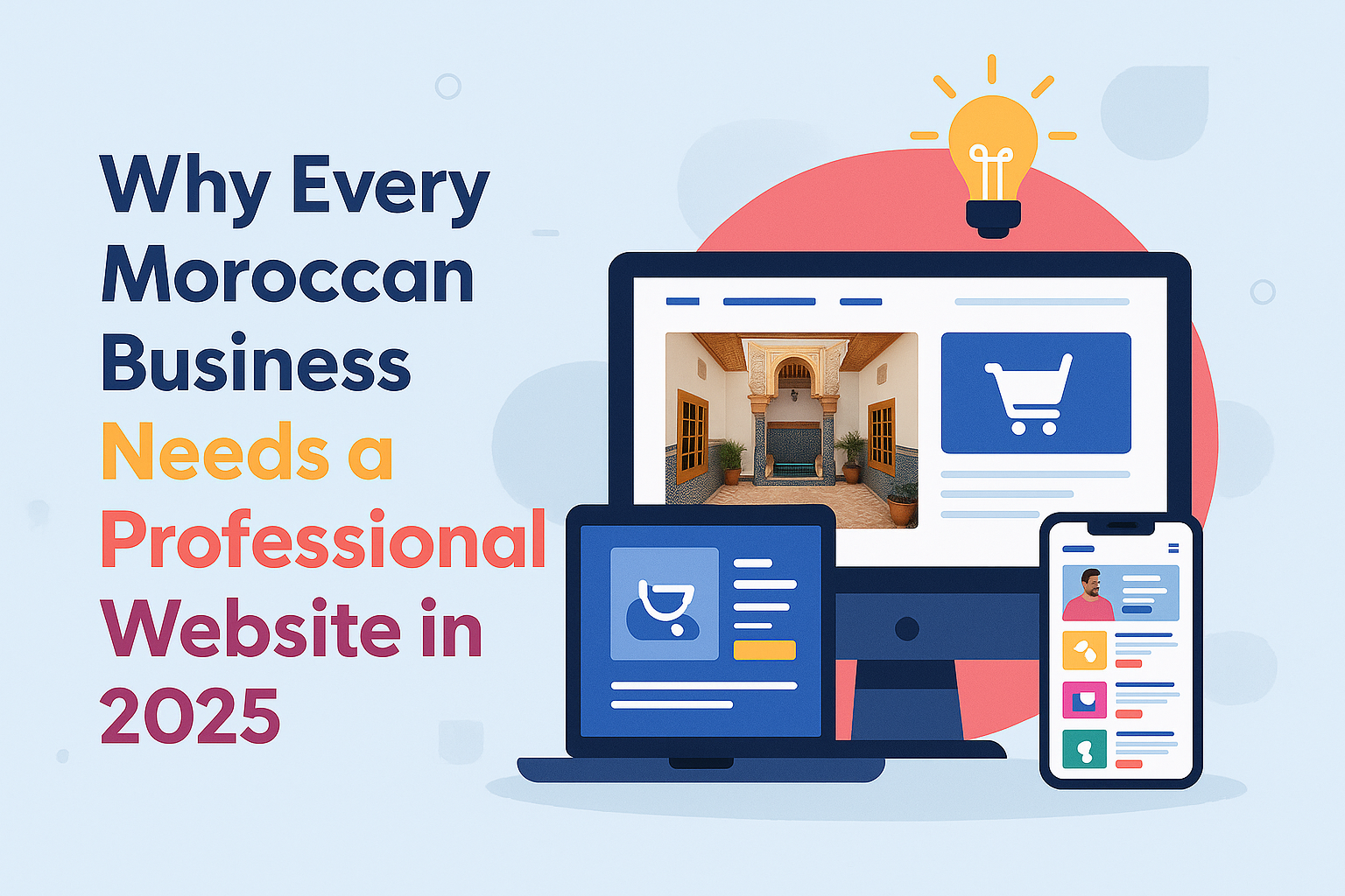 Why Every Moroccan Business Needs a Professional Website in 2025